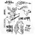 The Art of Brett Weldele Cling Mount Stamps Gummistempel - Rock Cupid