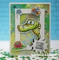 Bild 7 von Whimsy Stamps Clear Stamps -  InstaGator - Krokodil