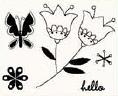 studio g Clearstamps Blumen 15