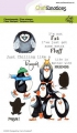 CraftEmotions Stempel - clearstamps A6 - Penguin 1 Carla Creaties