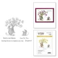 Bild 5 von Spellbinders  Rare Bloom Cling Rubber Stamp Set - House Mouse Stempelgummi