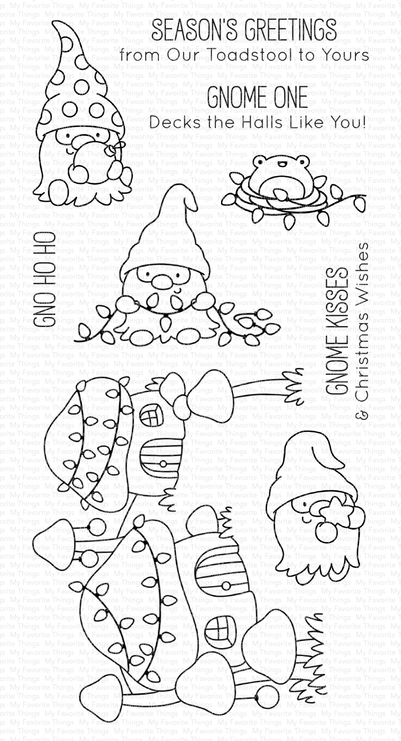 My Favorite Things - Clear Stamps JB Gno Ho Ho - Weihnachten Gnome