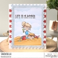 Bild 4 von Gummistempel Stamping Bella Cling Stamp MINI ODDBALLS PLAYING IN THE SAND