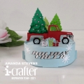 Bild 9 von Stanzschablone Die i-crafter Cut - Box Pops, Holiday Truck Add-on, Weihnachten Auto