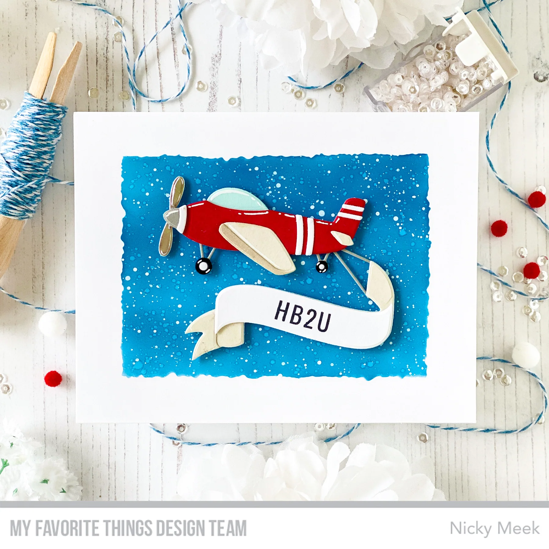 Bild 3 von My Favorite Things - Plane and Simple Die-namics - Stanze  Flugzeug
