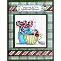 Bild 2 von Stampendous Perfectly Clear Stamps - House Mouse Holiday Happy Weihnachten