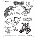 Dylusions Gummistempel I Believe In Unicorns