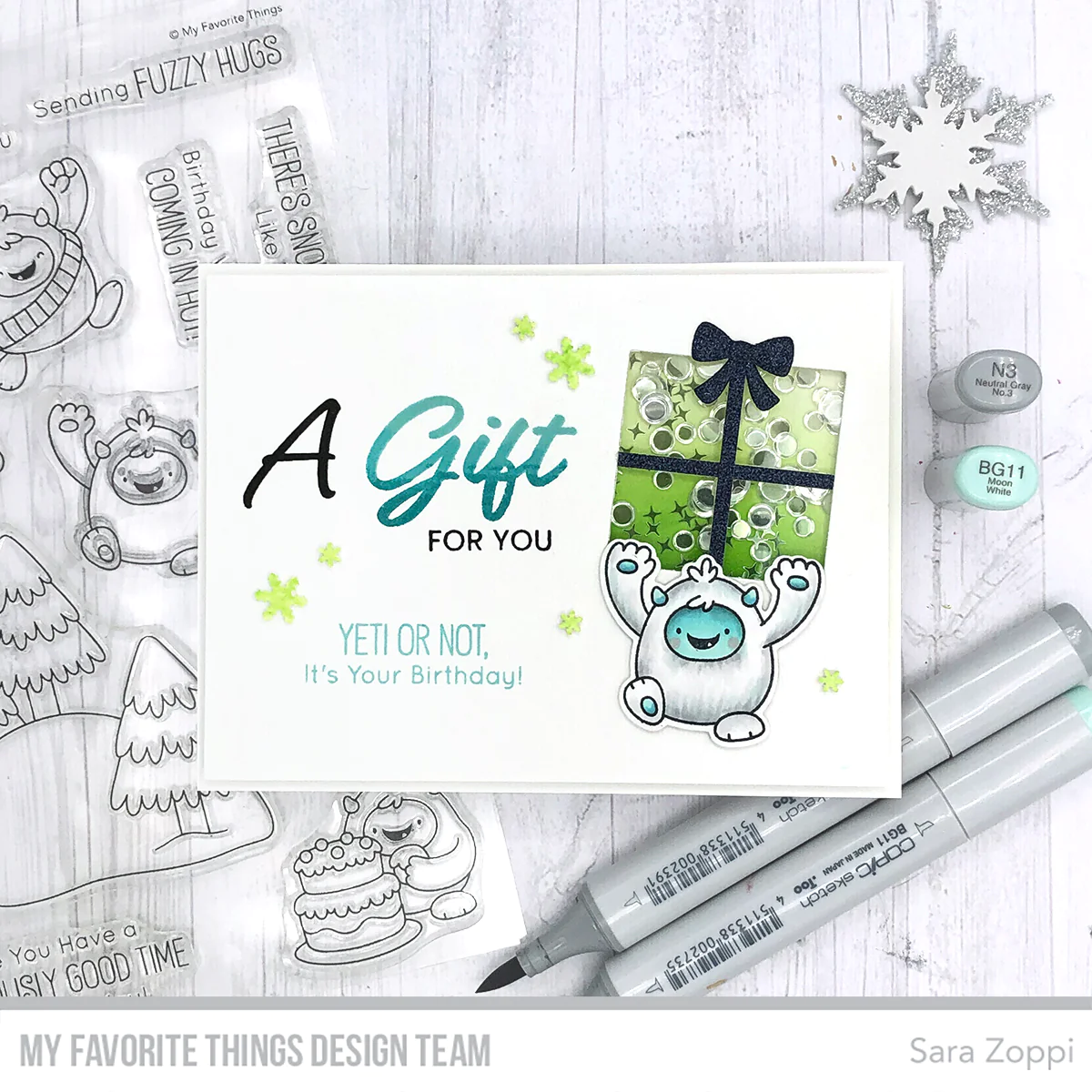 Bild 3 von My Favorite Things - Clear Stamps JB Yeti or Not