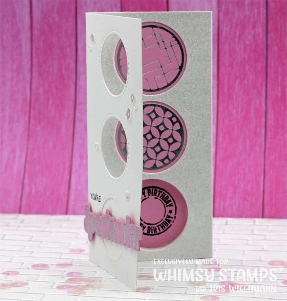 Bild 11 von Whimsy Stamps Die Stanze  -  Mini Slim Tri-Fold