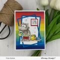 Bild 12 von Whimsy Stamps Clear Stamps - Hippo Fun in the Sun