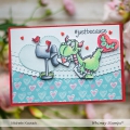 Bild 6 von Whimsy Stamps Clear Stamps - Dudley's Mailed with Love - Drache