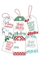 Bild 2 von LDRS Creative - Christmas 4x6 Gift Tag Stack Stamp - Geschenkanhänger Weihnachten