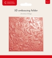 Bild 1 von Crafter's Companion - Christmas 3D Embossing Folder 5.5x5.5 Inch Christmas Foliage - Prägefolder