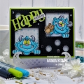 Bild 3 von Whimsy Stamps Clear Stamps - Yeti Birthday