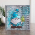Bild 2 von Woodware Clear Stamp Singles Festive Fuzzies – Mr Tomte - Weihnachtsmann