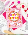 Bild 6 von Waffle Flower Confetti Background Stencil - Stencilschablone 