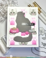 Bild 6 von Waffle Flower Cat Silhouette Die - Stanze Katze