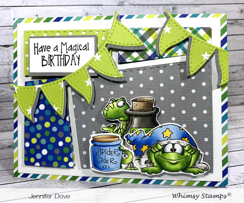 Bild 8 von Whimsy Stamps Clear Stamps - Cast a Spell