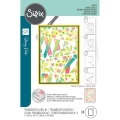Bild 1 von Sizzix - A6 Stencil By Stacey Park - Fragmented Floral #2