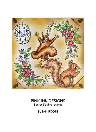 Bild 4 von Pink Ink Designs - Stempel Secret Squirrel (Eichhörnchen)