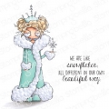 Gummistempel Stamping Bella Cling Stamp ODDBALL SNOW QUEEN