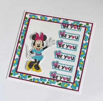 Bild 5 von Disney Mickey and Friends A6 Crystal Art Stamp - Minnie Mouse - Clear Stamps