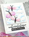 Bild 5 von Waffle Flower Cloudy Skies Stencil - Schablone Wolken