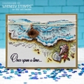 Bild 3 von Whimsy Stamps Rubber Cling Stamp - Seashells and Sunshine Rubber Gummistempel 