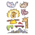 Bild 4 von Stampendous Perfectly Clear Stamps Set -  FransFormer Jungle