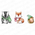 Bild 1 von Gummistempel Stamping Bella Cling Stamp WINTER WOODLAND ANIMALS RUBBER STAMP SET (INCLUDES 3 STAMPS)
