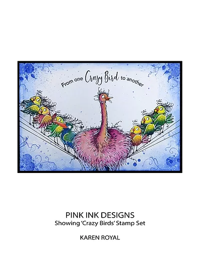 Bild 4 von Pink Ink Designs - Stempel Crazy Birds -Vogel