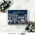Bild 9 von Picket Fence Studios Clear Stamps - Winter has Come to Town - Häuser Winter