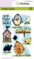 CraftEmotions Stempel - clearstamps A6 - Chicken 1 Carla Creaties