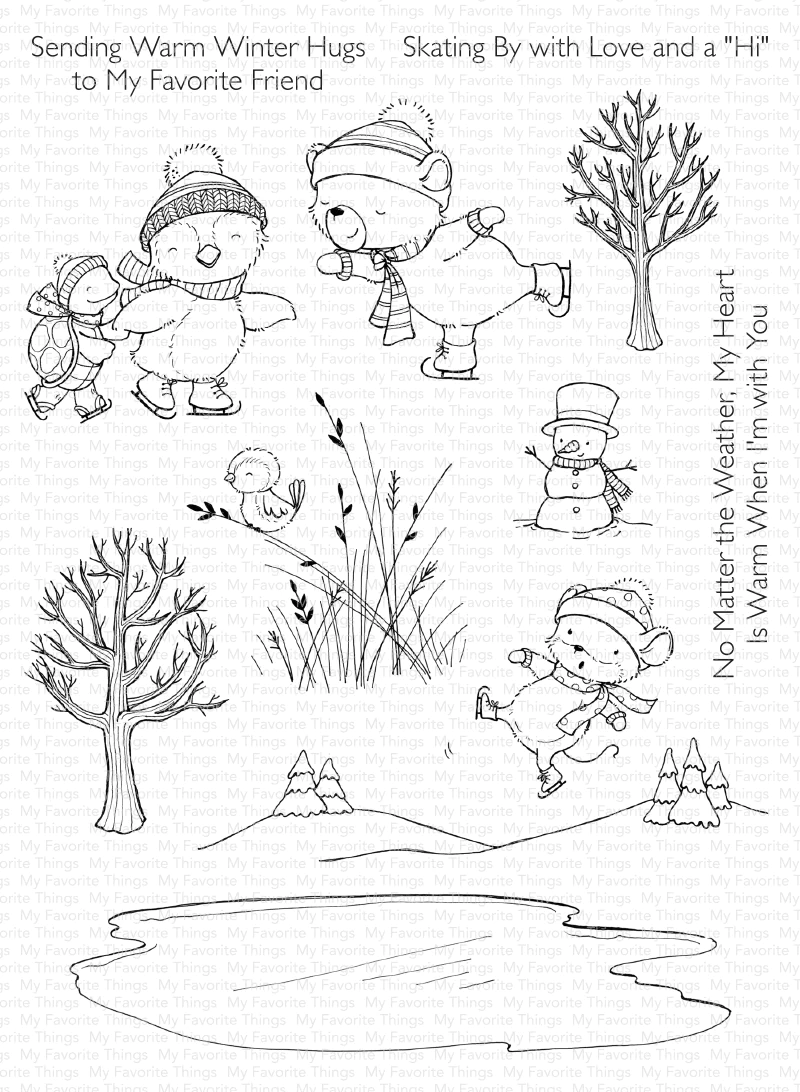 Bild 1 von My Favorite Things - Clear Stamps SY Warm Winter Hugs
