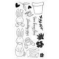 Bild 2 von Sizzix Clear Stamps by Catherine Pooler Bunny Bits & Blooms - Stempel Ostern