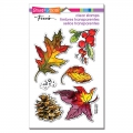 Stampendous Perfectly Clear Stamps - Autumn Leaves - herbst Blätter