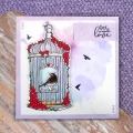 Bild 2 von For the love of...Stamps by Hunkydory - Clearstamps Blossoming Birdcage