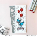 Bild 5 von Whimsy Stamps Clear Stamps - Dudley's Mailed with Love - Drache
