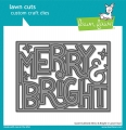 Bild 1 von Lawn Fawn Cuts  - Stanzschablone Giant Outlined Merry & Bright