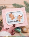Bild 5 von Waffle Flower Snow Angel Pup Duo Die-n-stencil -  Stanze und Schablone