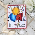 Bild 14 von Whimsy Stamps Clear Stamps - Happy Day Balloons