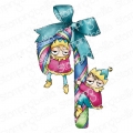 Bild 1 von Gummistempel Stamping Bella Cling Stamp ODDBALL CANDY CANE ELVES RUBBER STAMP