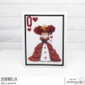 Bild 5 von Gummistempel Stamping Bella Cling Stamp ODDBALL QUEEN OF HEARTS RUBBER STAMP