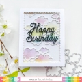 Bild 12 von Waffle Flower Stitchable Pinking Rectangle Die - stickbare Stanze