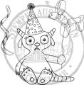 Bild 1 von StempelBar Stempelgummi Monster Jacob in Partylaune