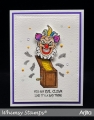 Bild 8 von Whimsy Stamps Clear Stamps - Creepy Clowns