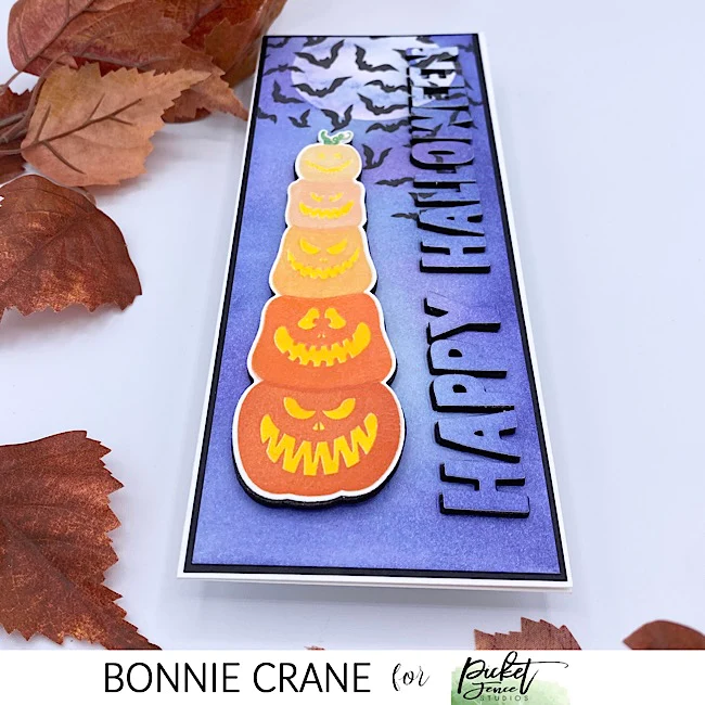 Bild 3 von Picket Fence Studios Clear Stamps Friendly Jack-o-lanterns - Kürbis