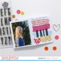 Bild 3 von time for tea designs -Clear Stamp Set - Tall Alpha - Alphabet