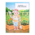 Bild 2 von Art Impressions Clear Stamps with dies Gardener Gail - Ai People Stempelset inkl. Stanzen