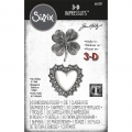 Bild 1 von Sizzix 3-D Impresslits Lucky Love By Tim Holtz - Stanze inkl. Prägefolder Kleeblatt Herz